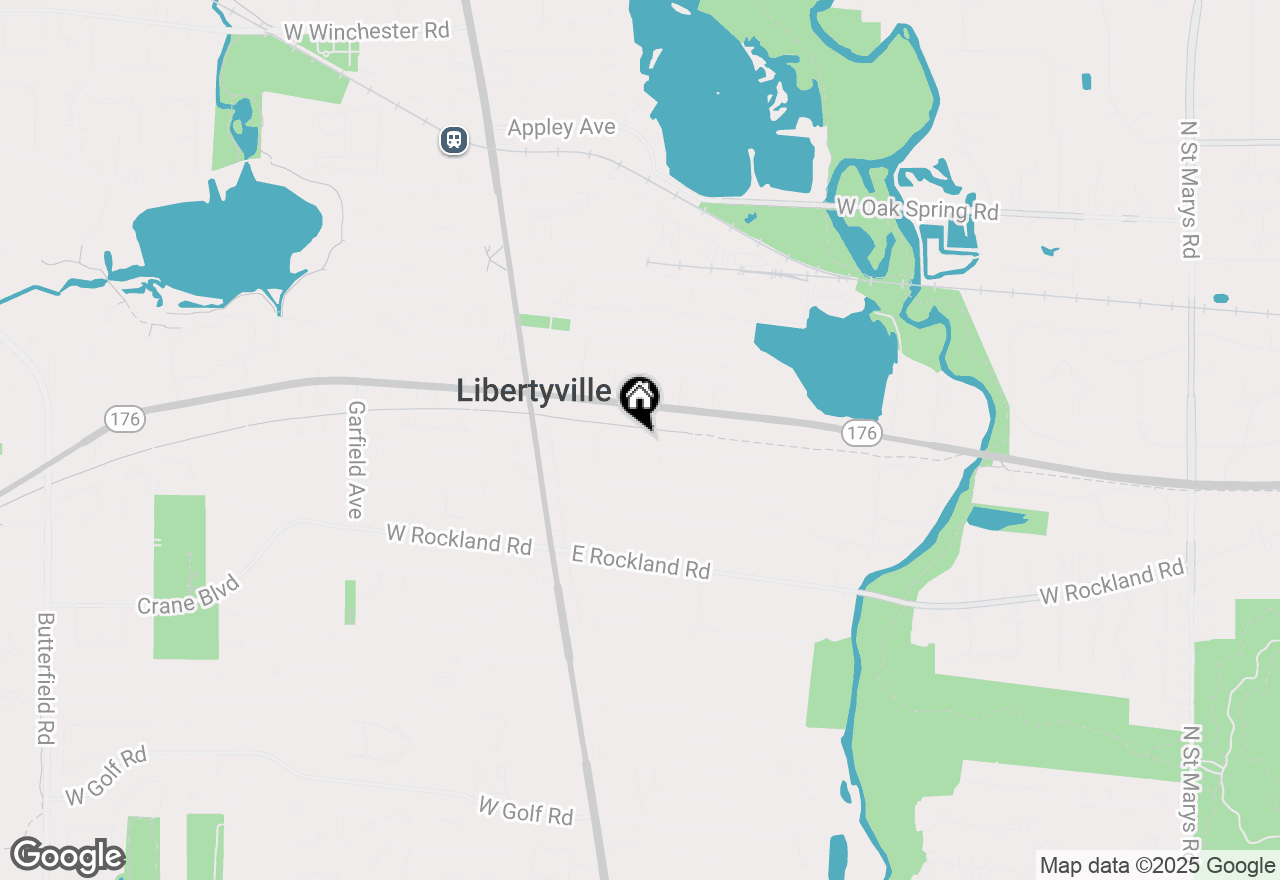 Map of 426 E Sunnyside Avenue, Libertyville, IL 60048