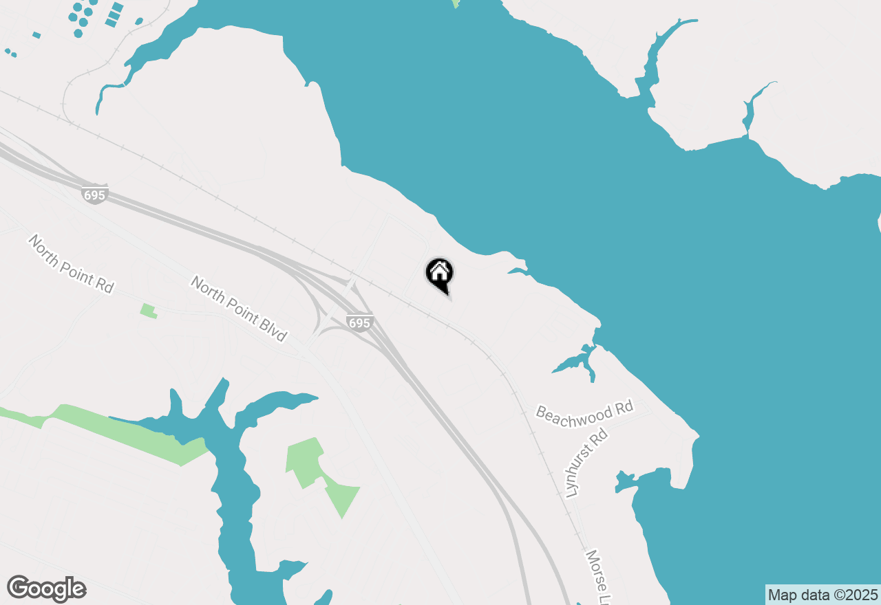 Map of 606 Tee Jay Lane, Dundalk, MD 21222