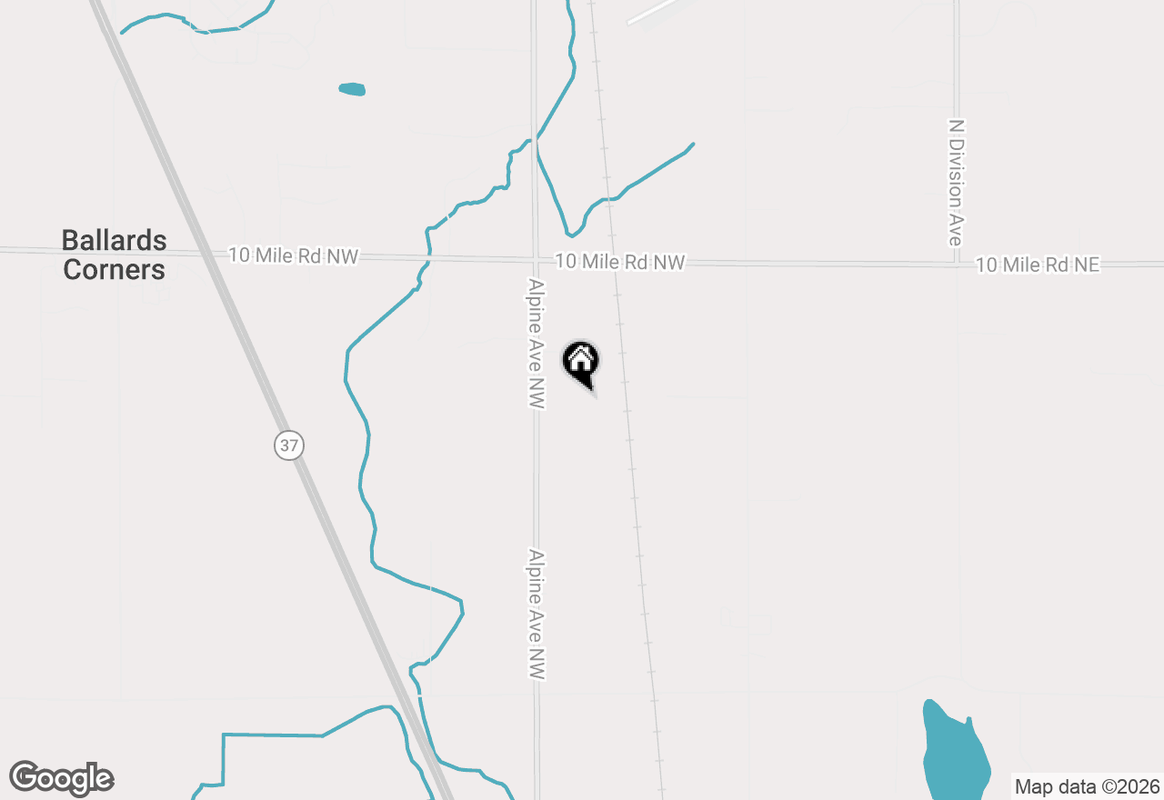 Map of 8158 Alpine Avenue Nw, Sparta, MI 49345