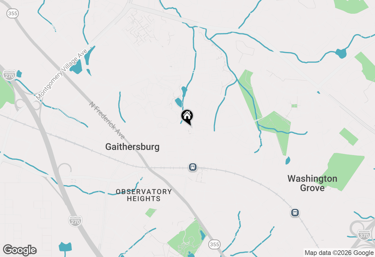 Map of 306 Park Avenue #1-306, Gaithersburg, MD 20877