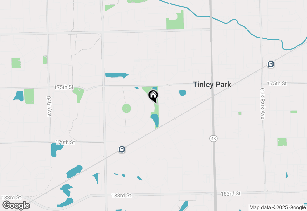 Map of 7727 Bristol Park Drive #7727, Tinley Park, IL 60477
