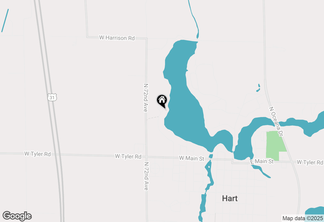 Map of 60 N Plum Street, Hart, MI 49420