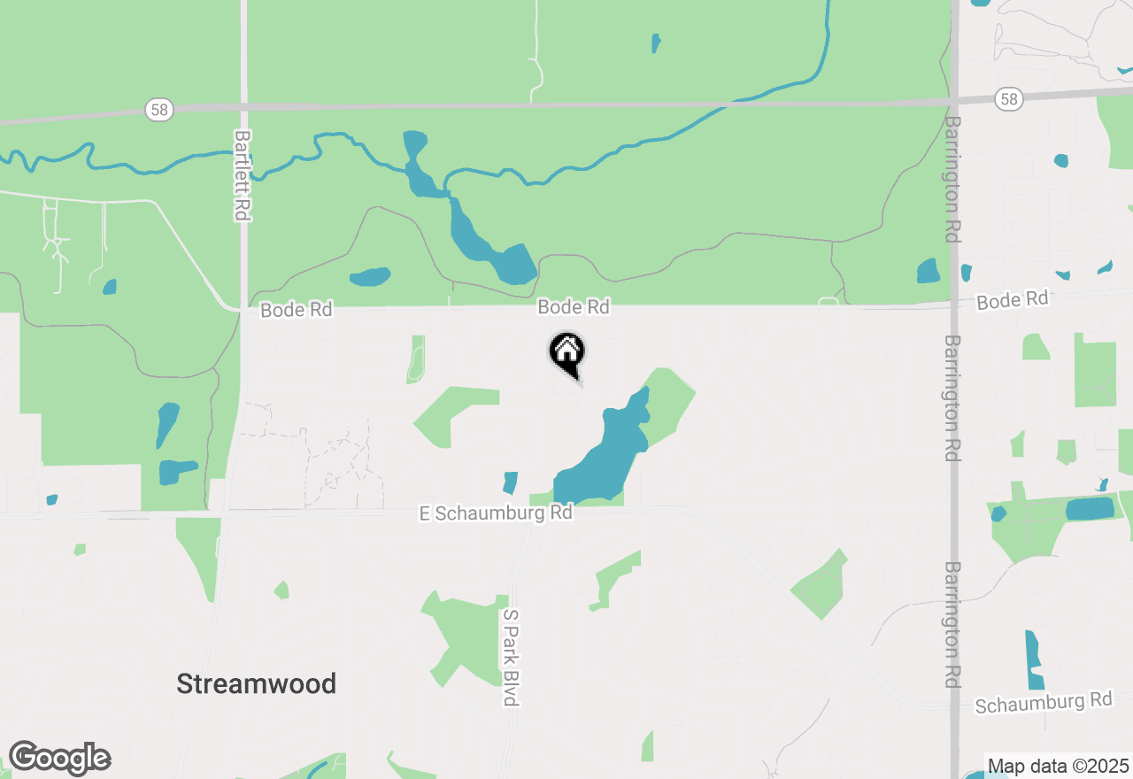 Map of 701 Garden Circle #3, Streamwood, IL 60107