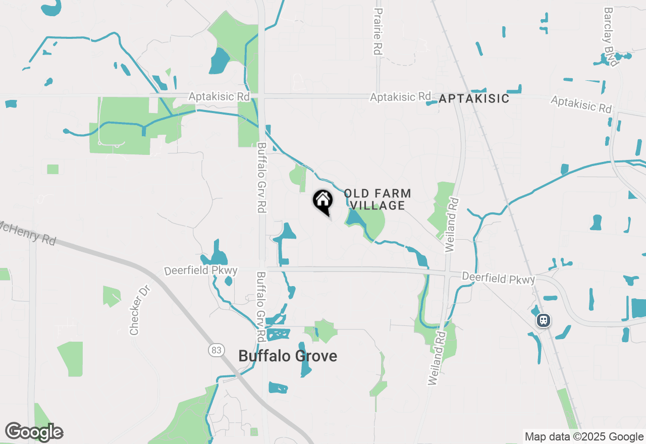 Map of 1272 Sandhurst Drive, Buffalo Grove, IL 60089