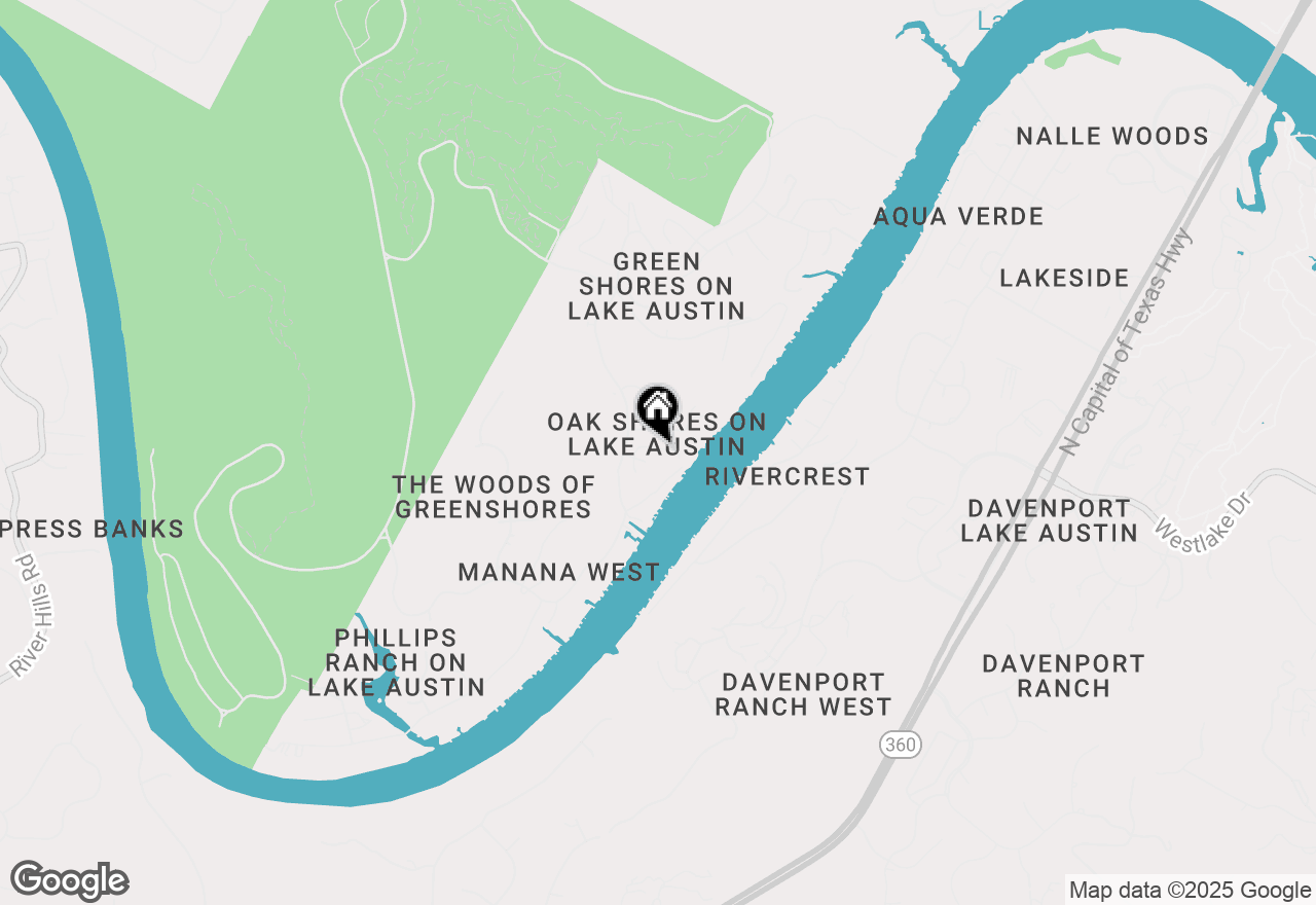 Map of 3109 Frijolita St, Austin, TX 78730