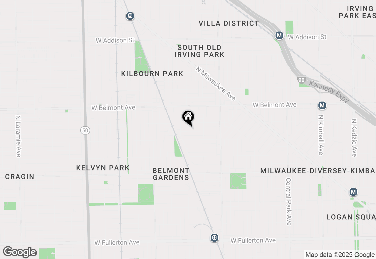 Map of 4158 W Nelson Street, Chicago, IL 60641