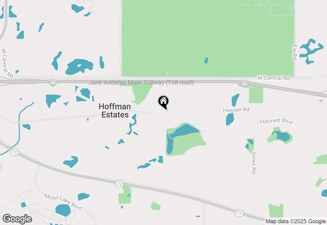 Map of 1420 Hassell Road, Hoffman Estates, IL 60169