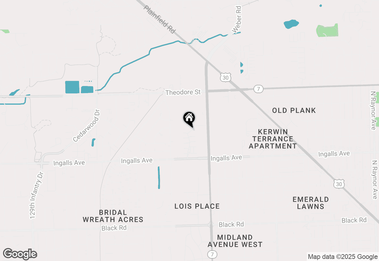 Map of 1849 Mappold Way #1849, Joliet, IL 60435
