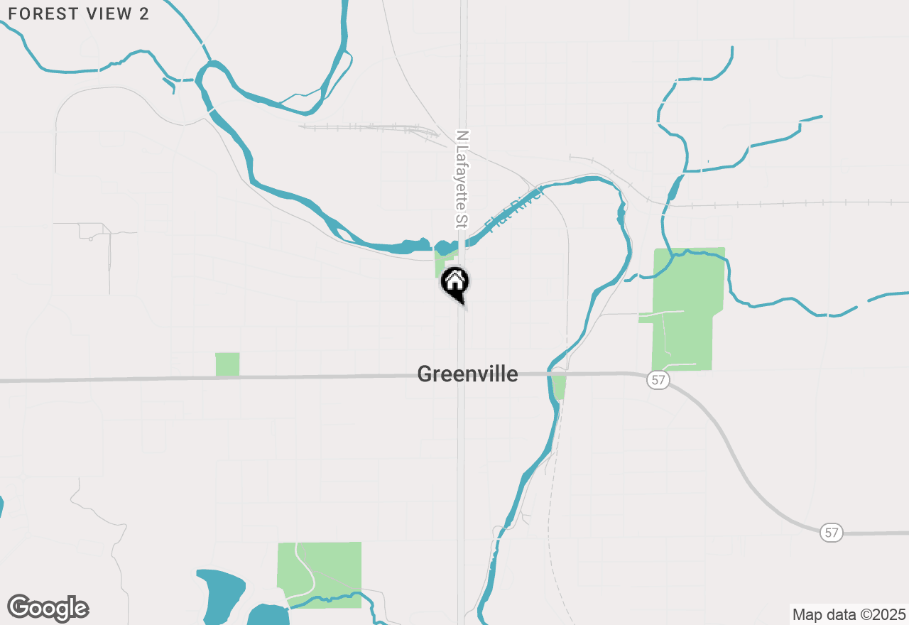 Map of 115 S Lafayette Street, Greenville, MI 48838