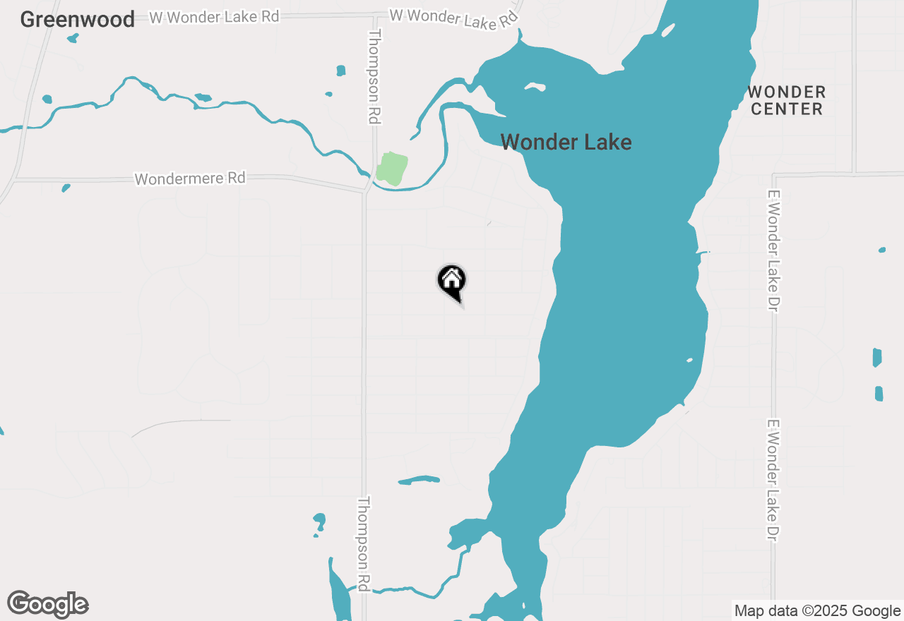 Map of 8518 Coral Road, Wonder Lake, IL 60097