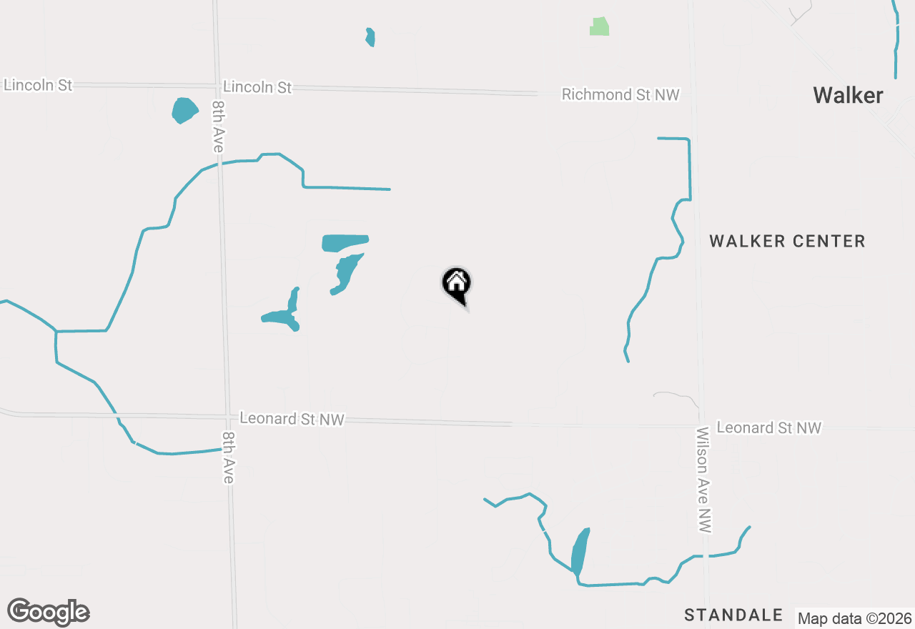 Map of 12260 Aleigha Drive Nw, Grand Rapids, MI 49534