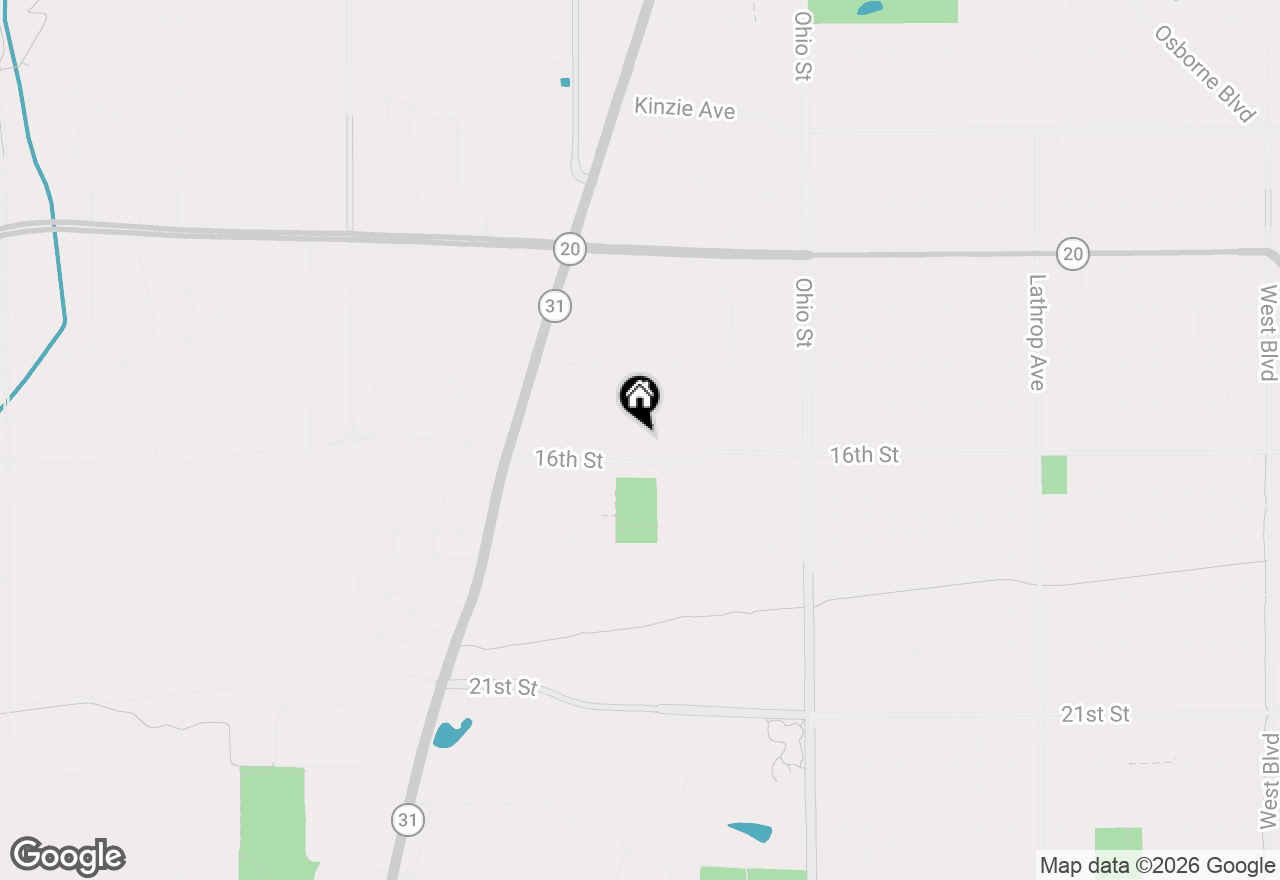 Map of 5301 Marboro Dr, Racine, WI 53406