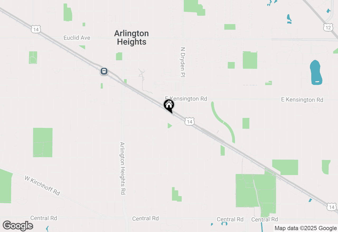 Map of 315 S Beverly Lane, Arlington Heights, IL 60005