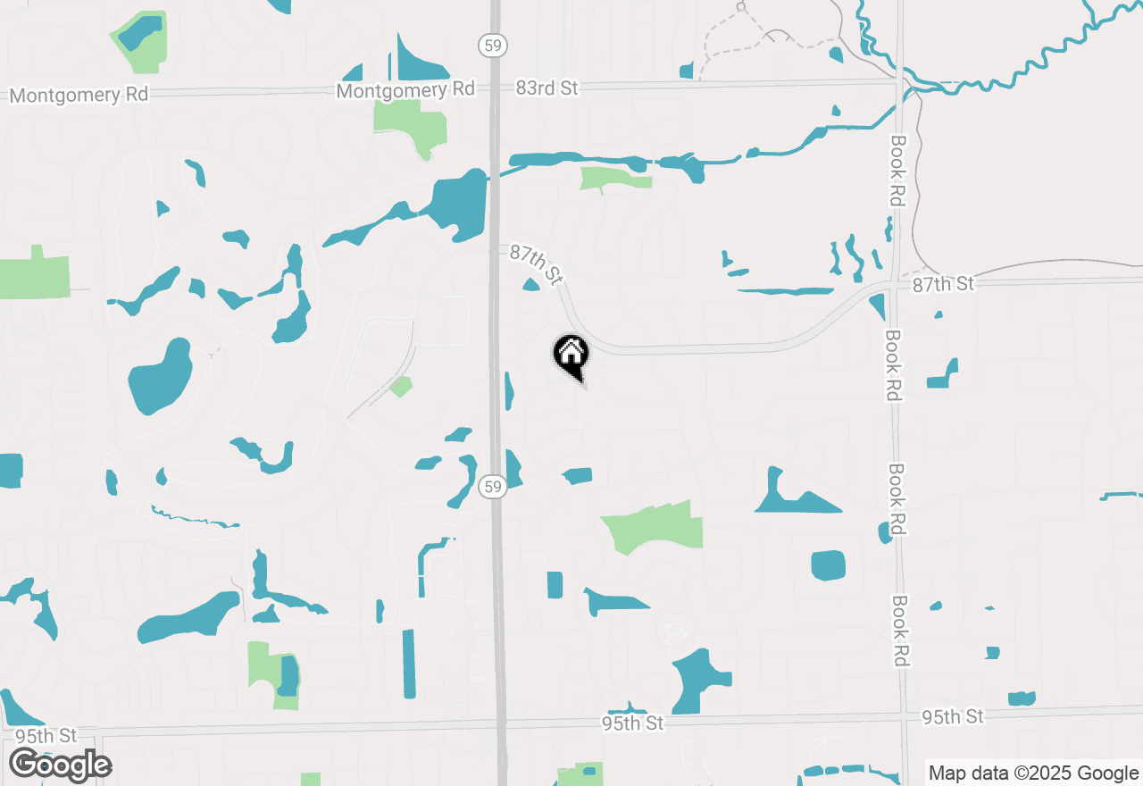 Map of 2820 White Thorn Circle #2820, Naperville, IL 60564