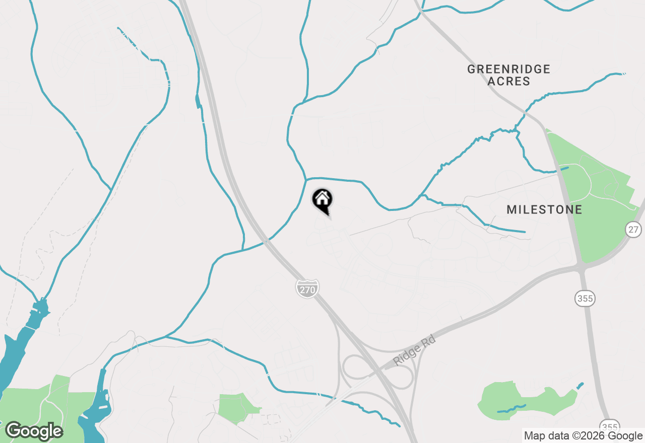 Map of 13001 Vaden Terrace #209, Germantown, MD 20876