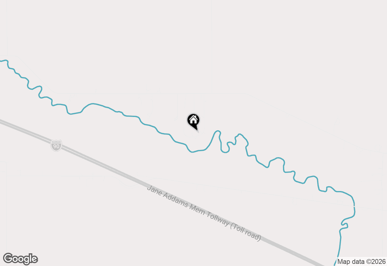 Map of 8915 Wildrose Lane, Marengo, IL 60152
