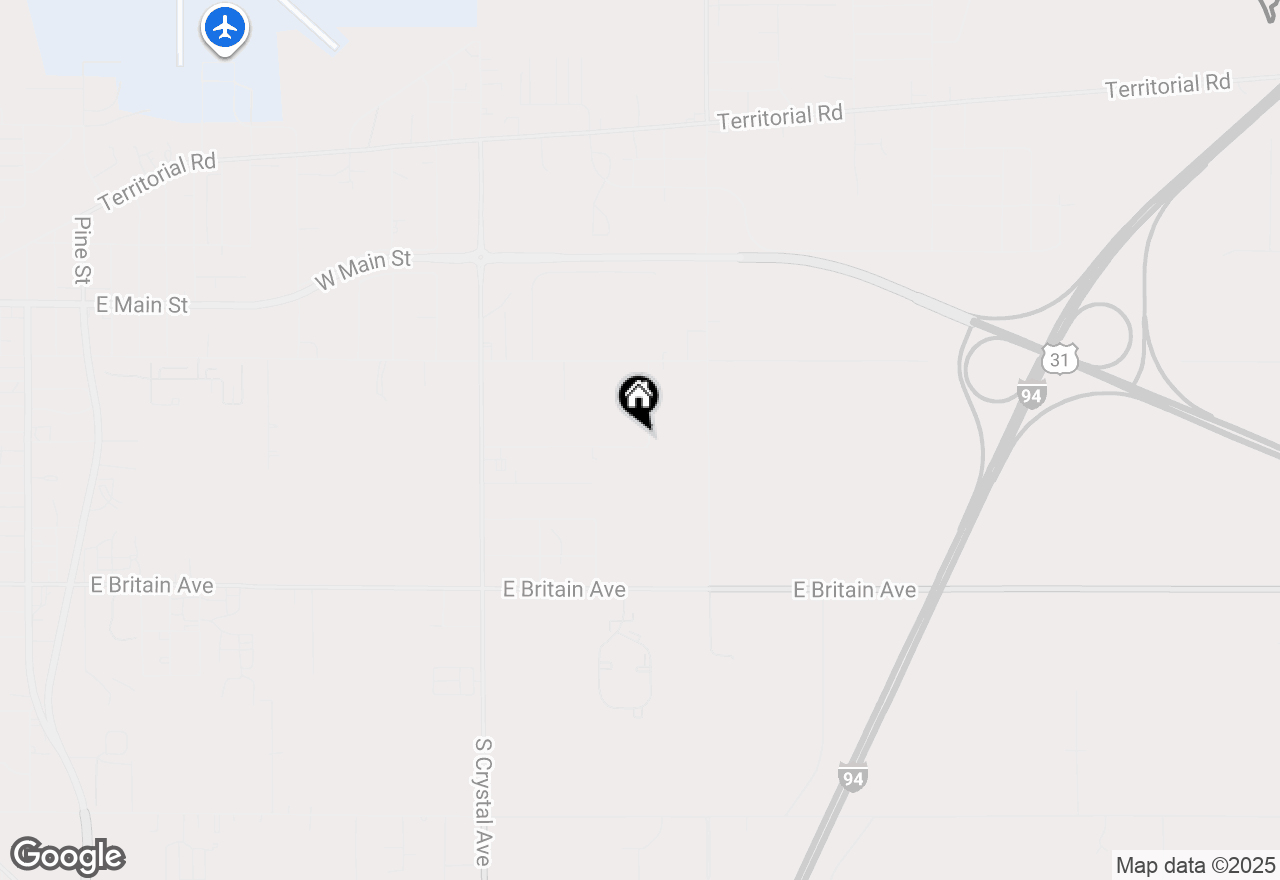 Map of 1997 Eastland Avenue, Benton Harbor, MI 49022