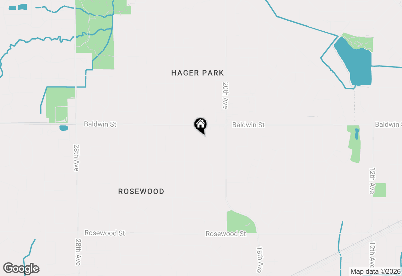 Map of 7524 Cherry Avenue, Jenison, MI 49428