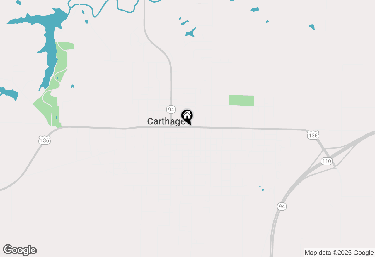 Map of 606 Buchanan St, Carthage, IL 62321