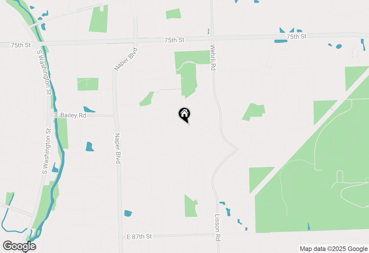 Map of 1717 Drake Court, Naperville, IL 60565