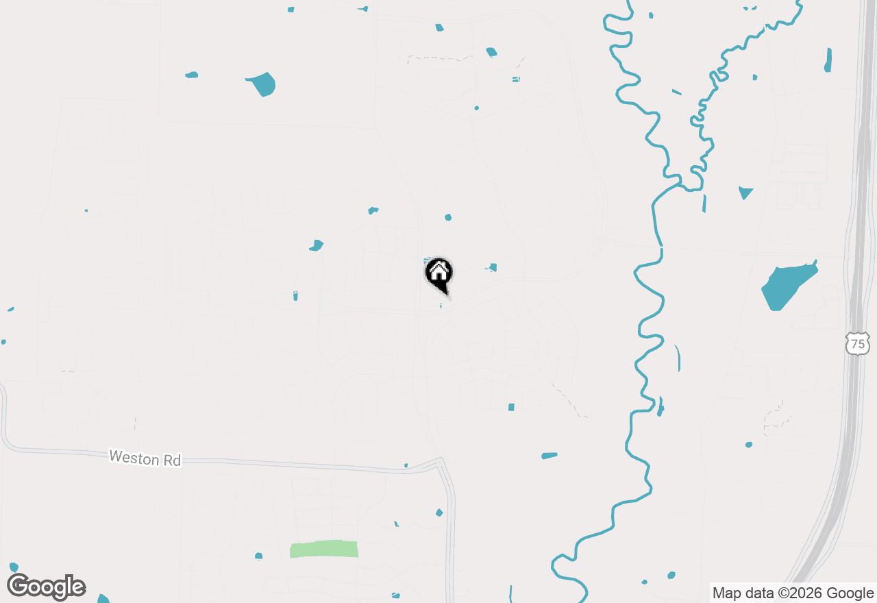 Map of 7928 San Bernard Trail, Mckinney, TX 75071