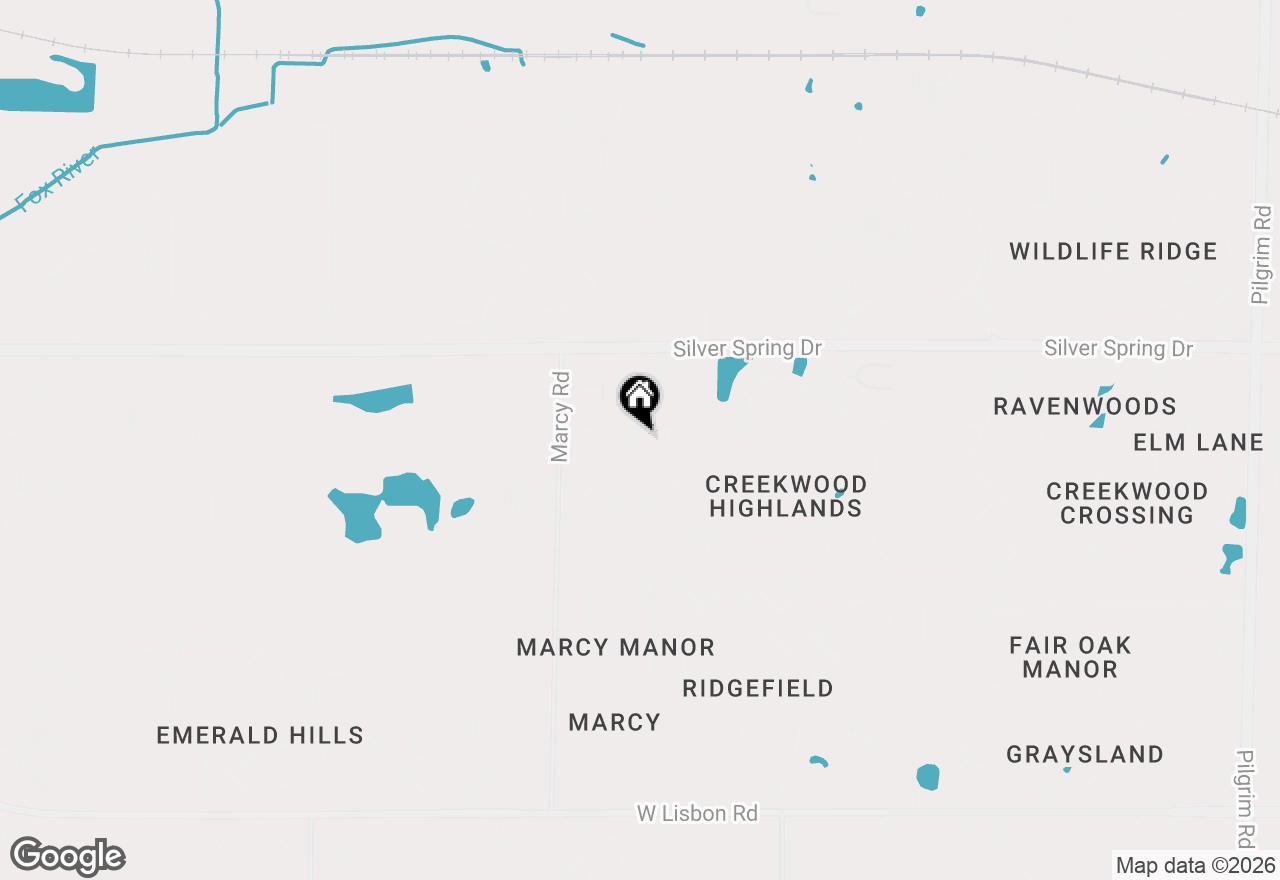 Map of W177N5440 Legend Ct, Menomonee Falls, WI 53051