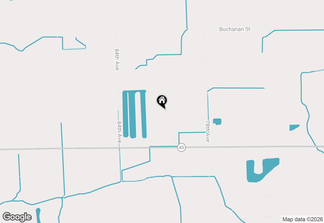 Map of 8103 Tantrum Drive #97, Allendale, MI 49401