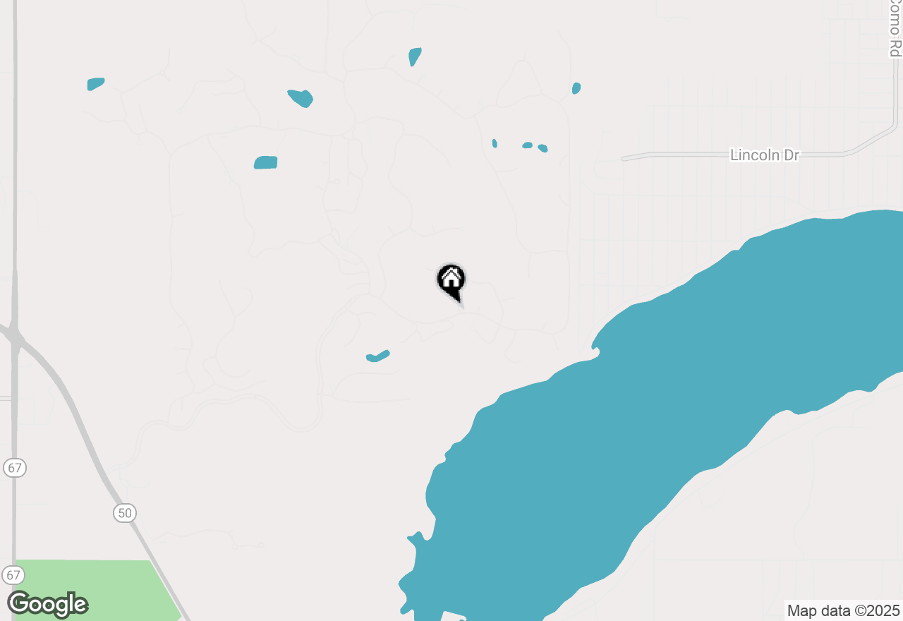 Map of 1260 Eagle Dr, Lake Geneva, WI 53147