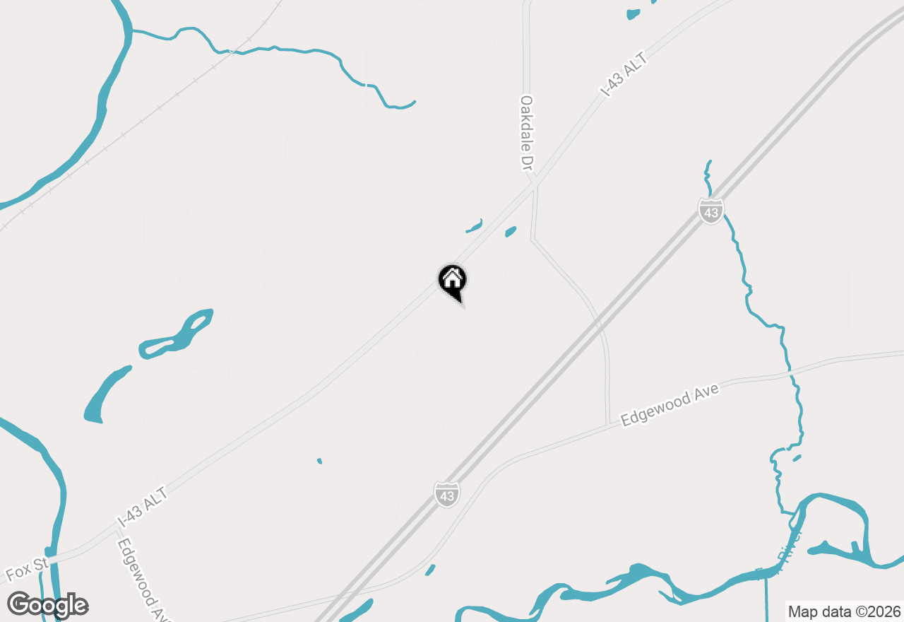 Map of W266S8655 Rustic View Ln, Mukwonago, WI 53149