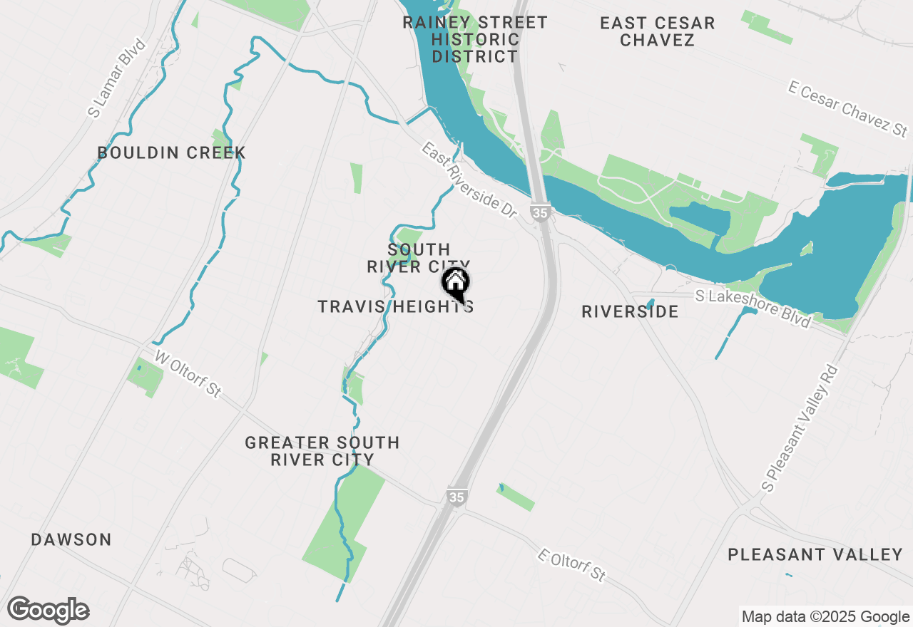 Map of 1015 Reagan Terrace Ter #A, Austin, TX 78704