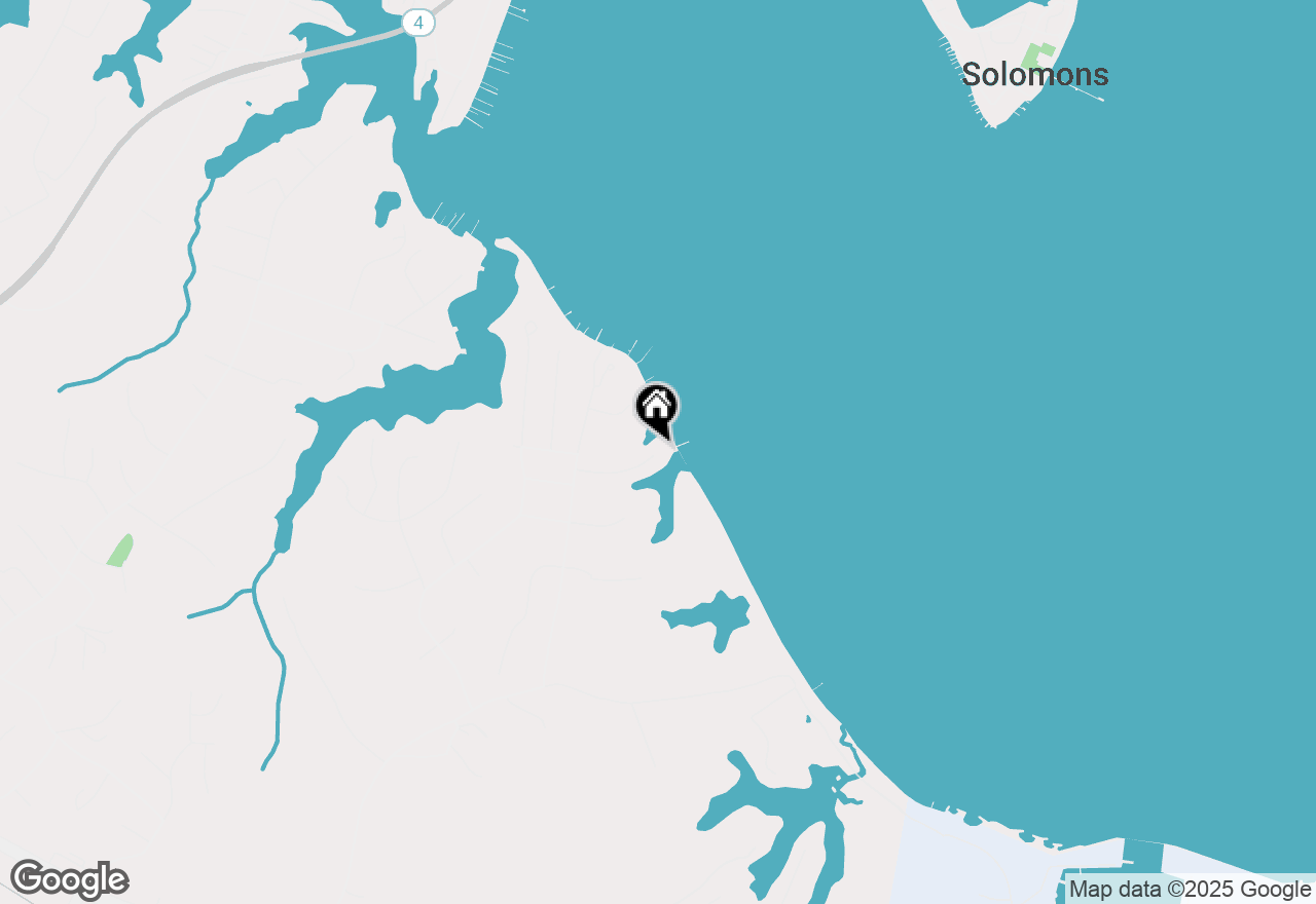 Map of 46386 Fletcher Court, Lexington Park, MD 20653