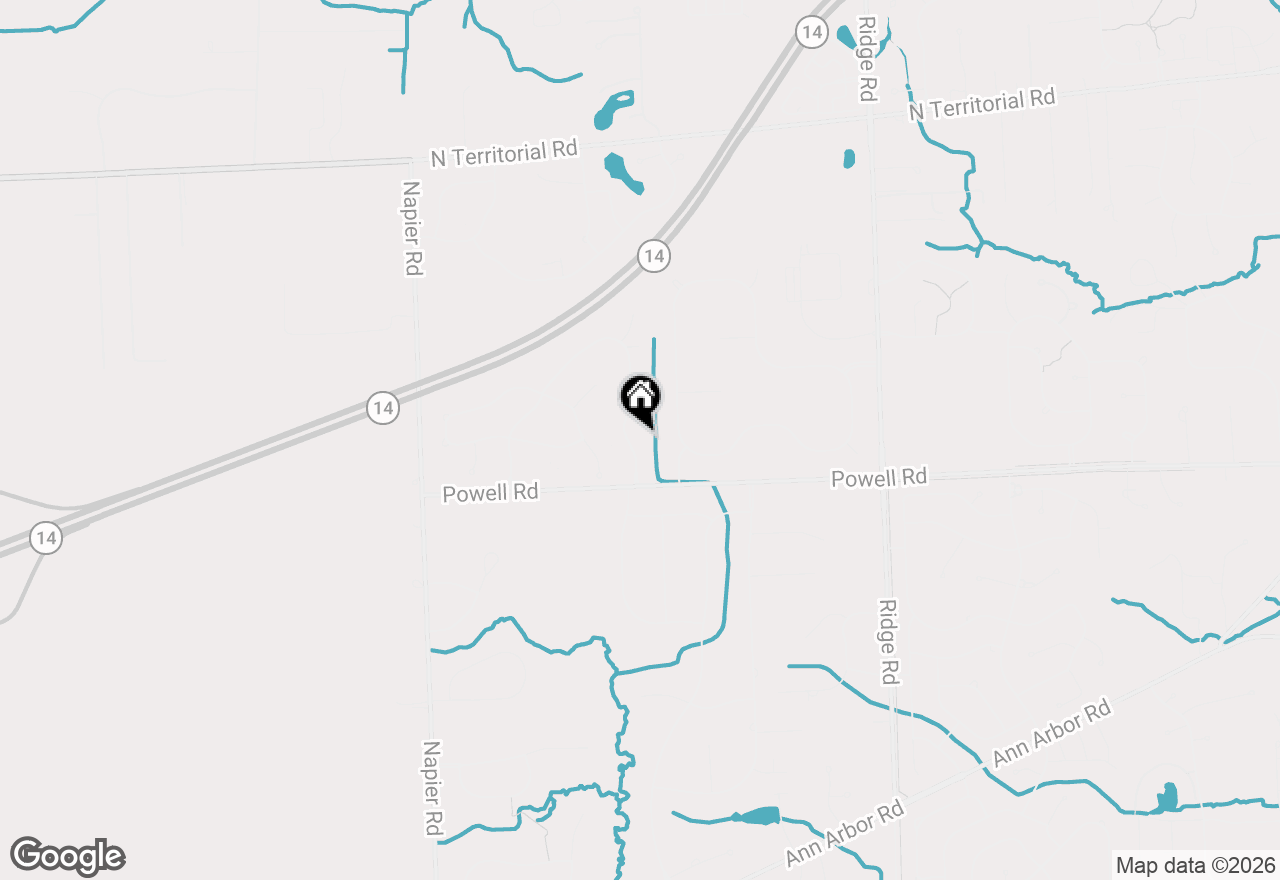 Map of 11808 Landers Drive, Plymouth, MI 48170