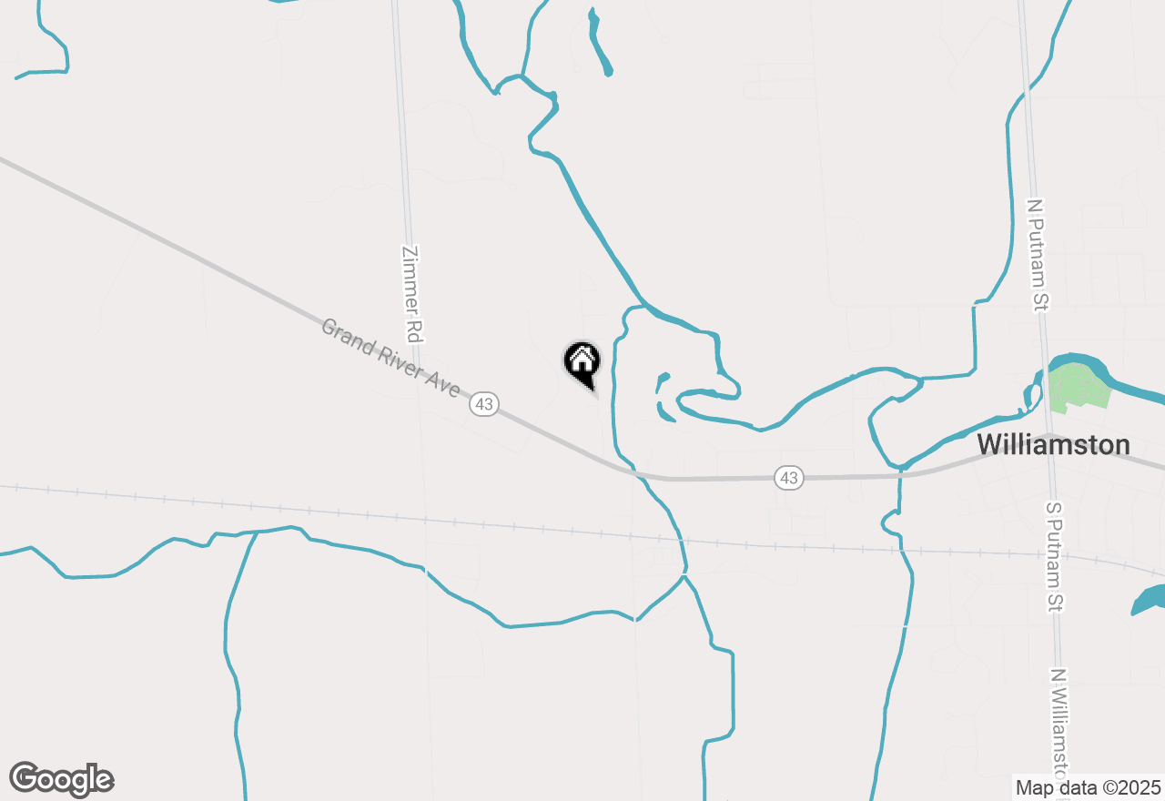 Map of 251 Winding River Lane Lane, Williamston, MI 48895