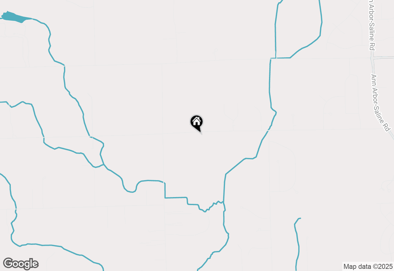 Map of 4881 Weber Road, Saline, MI 48176