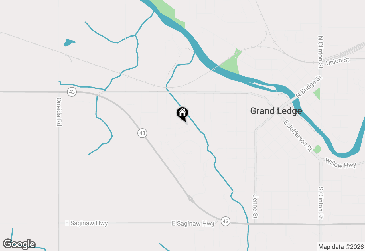 Map of 855 W Jefferson Street #146, Grand Ledge, MI 48837