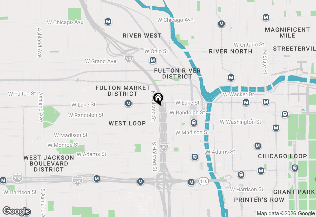 Map of 720 W Randolph Street #503, Chicago, IL 60661