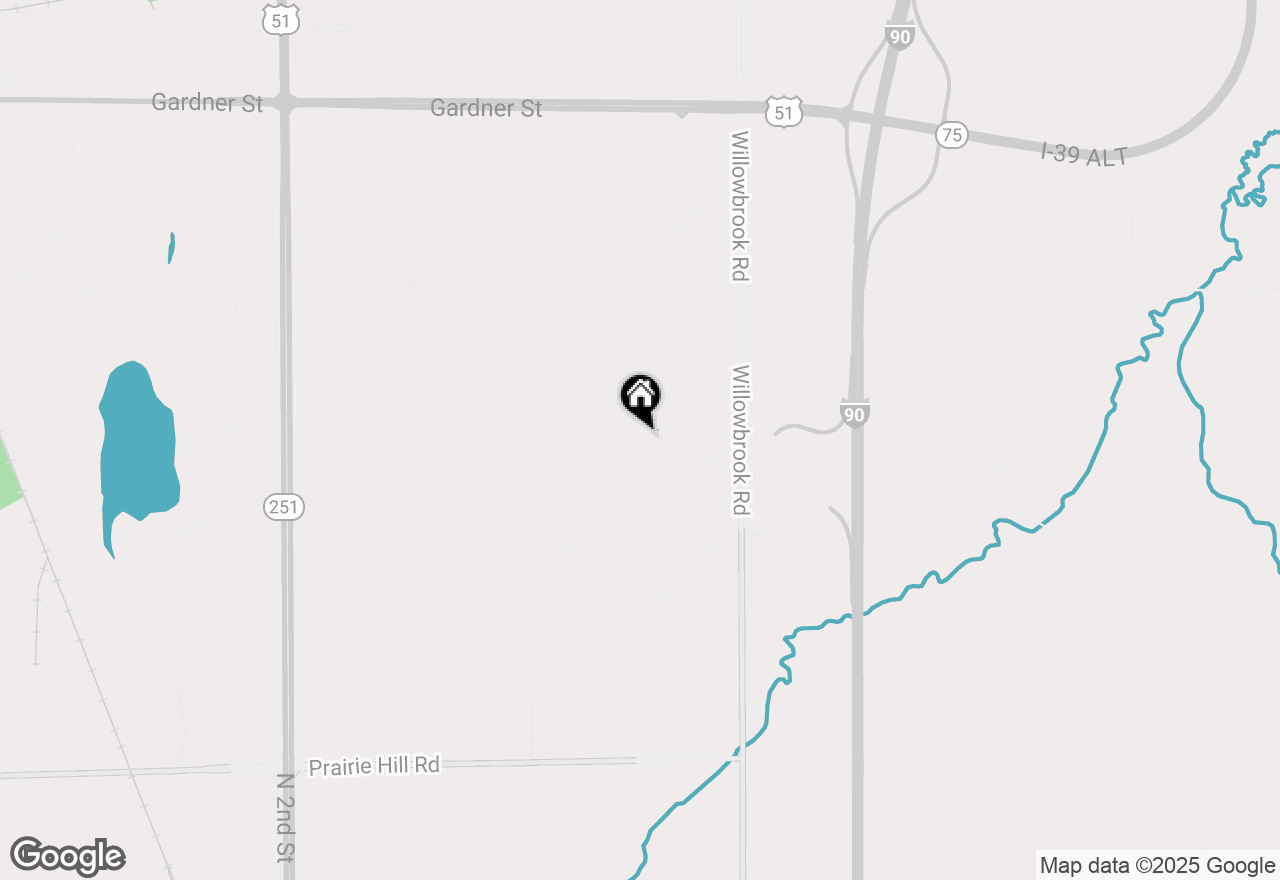 Map of 5784 Longest Drive, South Beloit, IL 61080