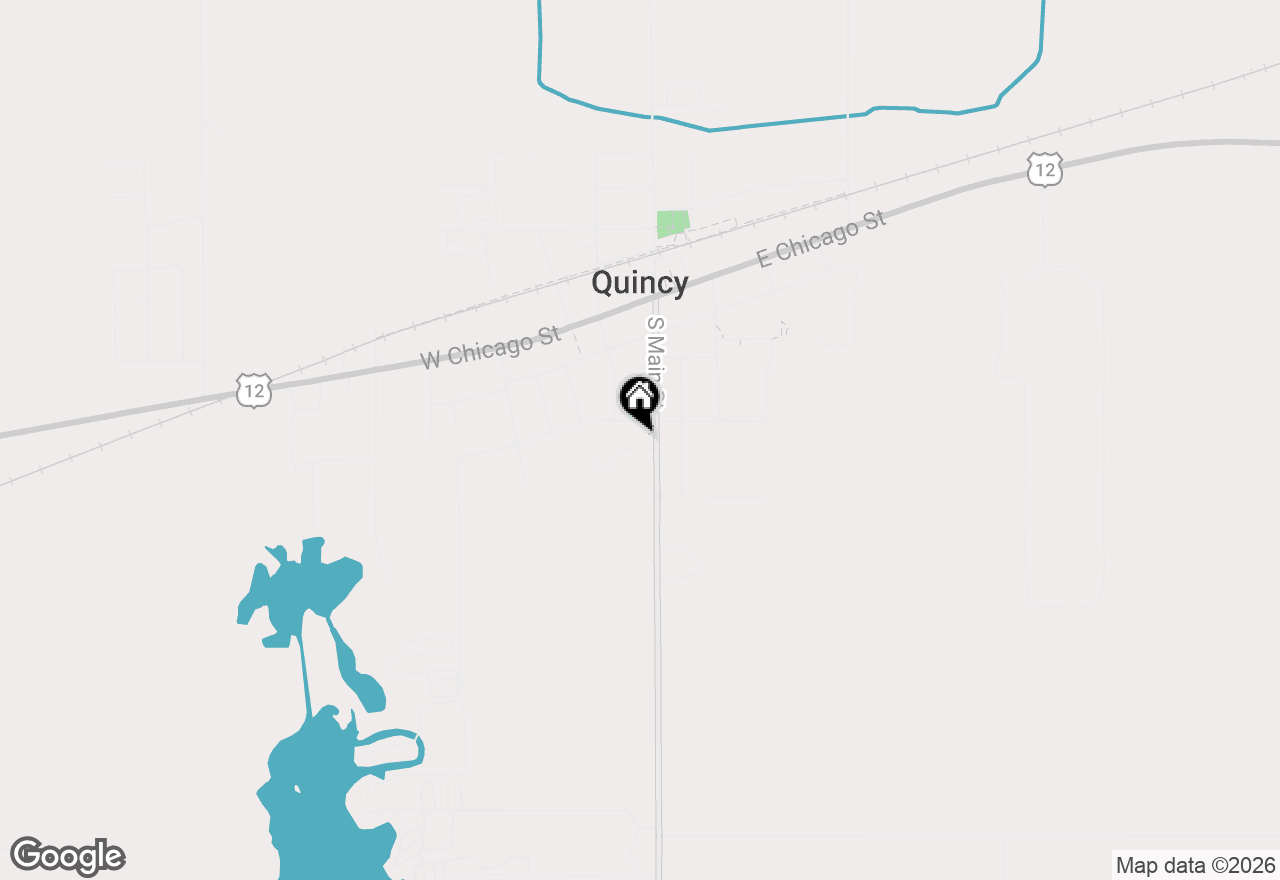 Map of 4 Hunting Trail Avenue, Quincy, MI 49082