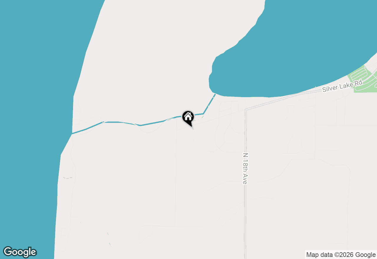 Map of 9751 W Silver Lake Road, Mears, MI 49436