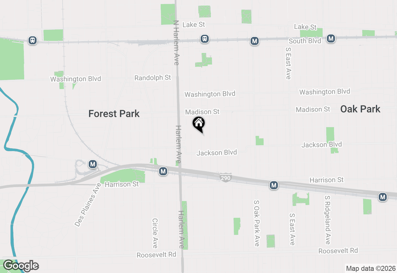 Map of 630 Wisconsin Avenue, Oak Park, IL 60304