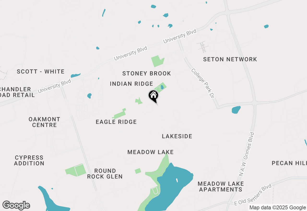 Map of 1538 Haynie Bnd, Round Rock, TX 78665
