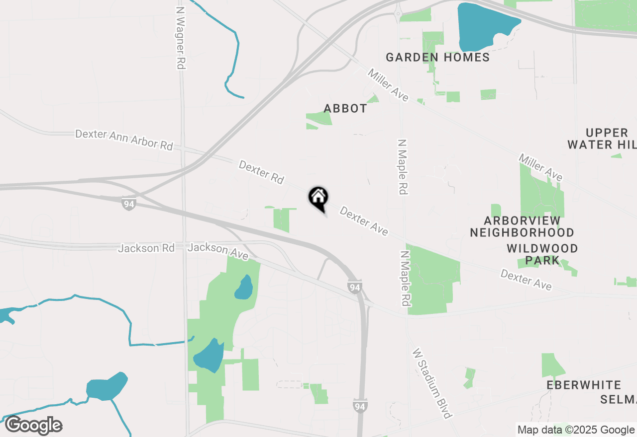 Map of 330 Glenwood Street, Ann Arbor, MI 48103