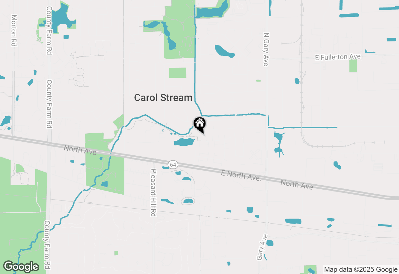 Map of 247 Bennett Drive, Carol Stream, IL 60188