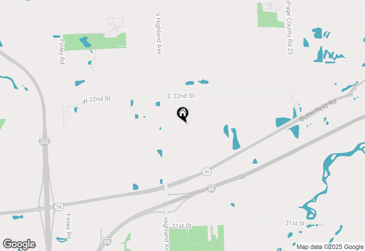 Map of 339 Summit Circle, Lombard, IL 60148