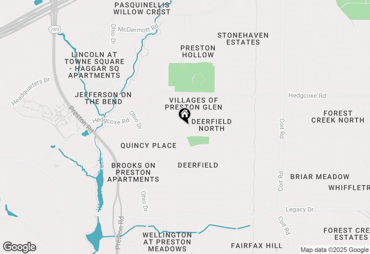 Map of 7700 Mapleridge Drive, Plano, TX 75024