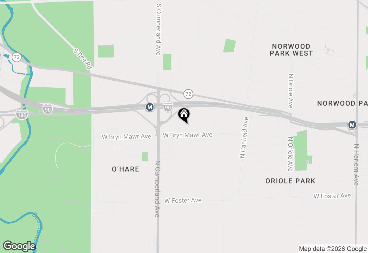 Map of 5627 N Prospect Avenue, Norwood Park Township, IL 60631