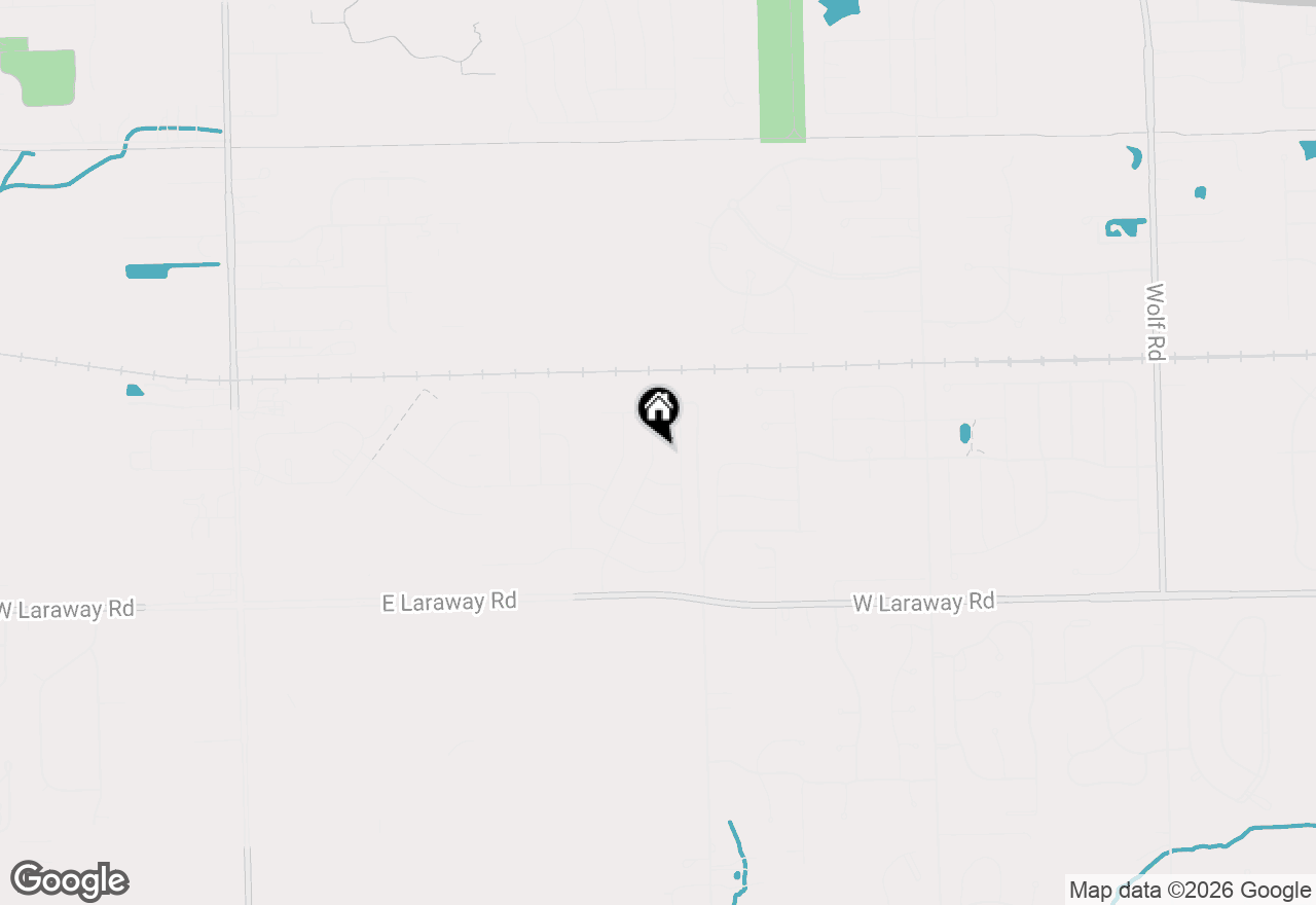 Map of 1742 Lakes Park Drive, New Lenox, IL 60451