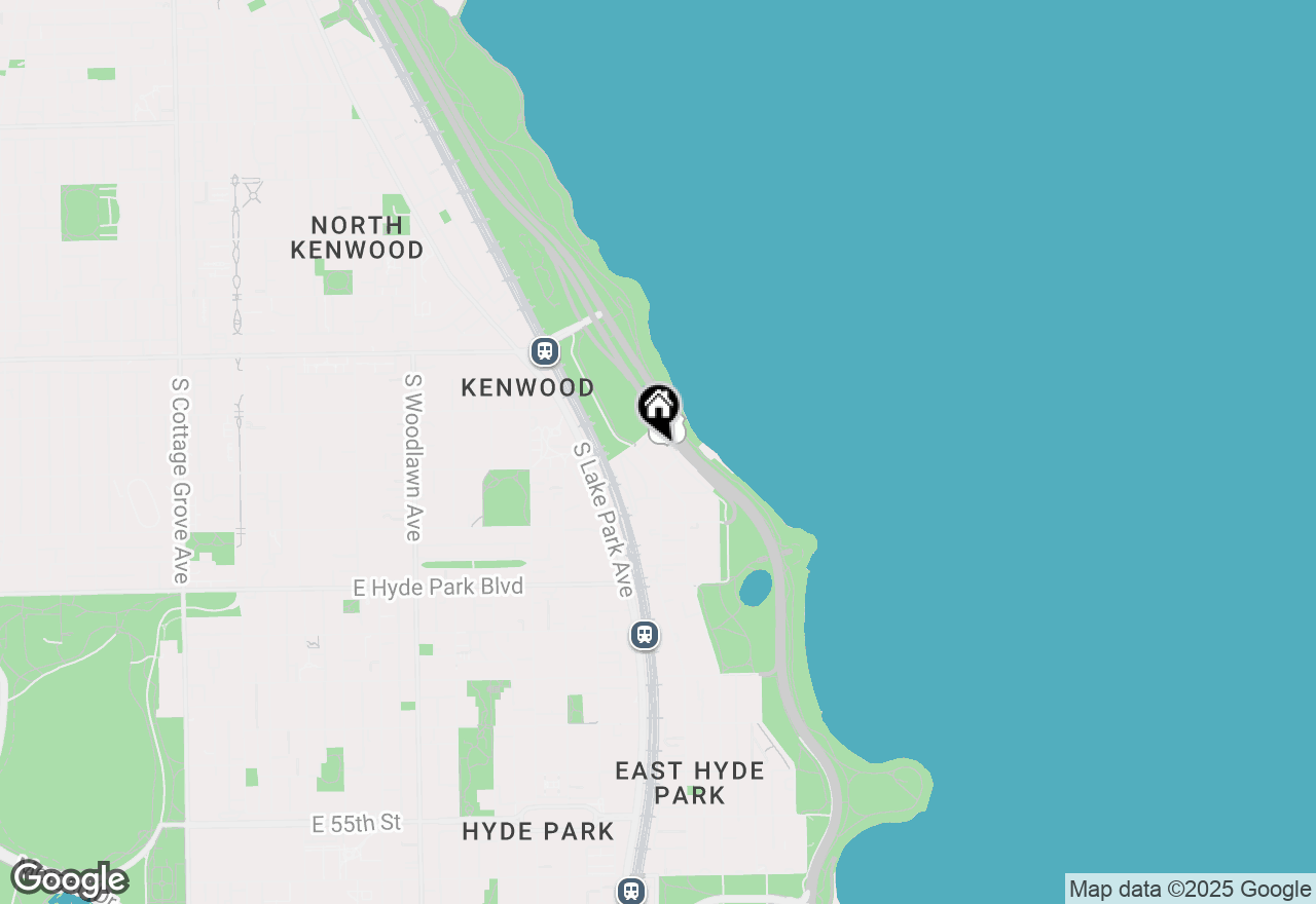 Map of 4800 S Chicago Beach Drive #1814N, Chicago, IL 60615