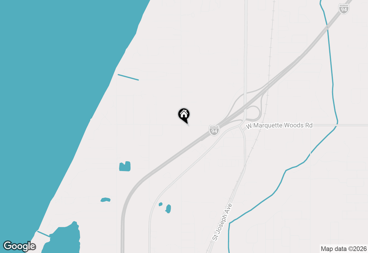 Map of 4913 Ridge Road, Stevensville, MI 49127