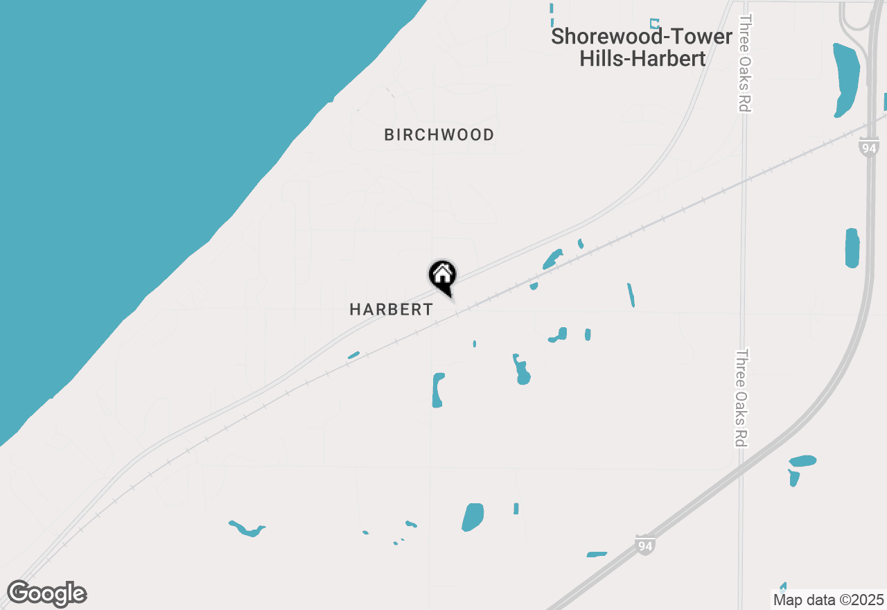 Map of 7271 Harbert Road, Sawyer, MI 49125